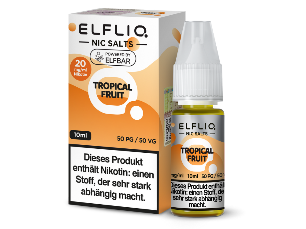 ELFLIQ - Tropical Fruit - Nikotinsalz Liquid - 20 mg/ml