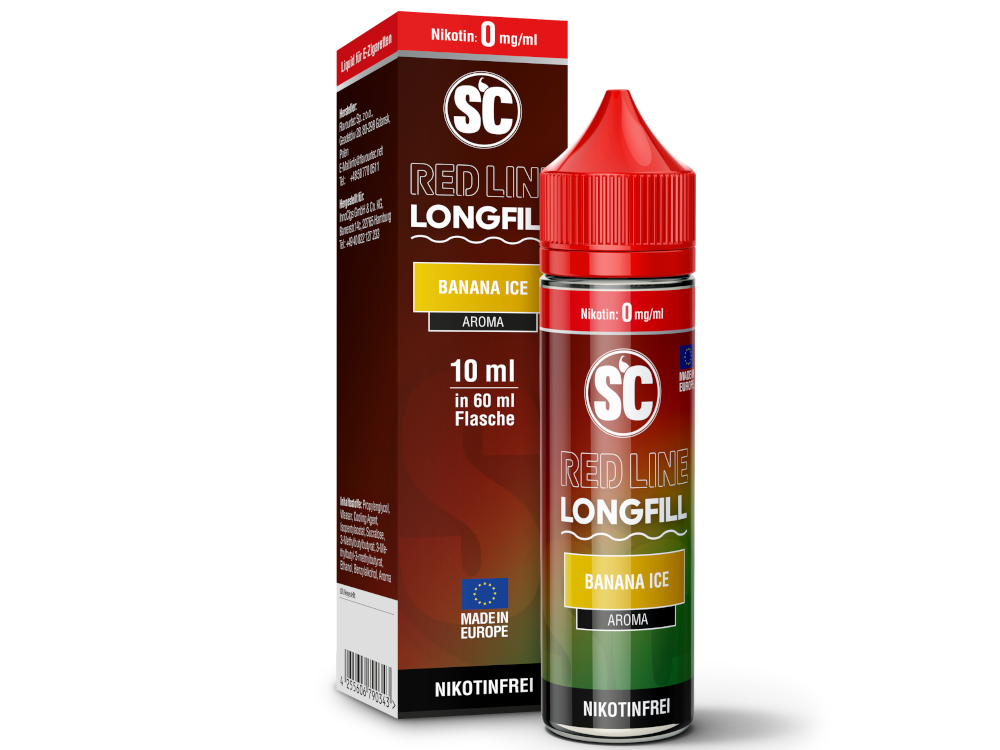 SC Red Line Longfill-Aroma Banana Ice 10 ml