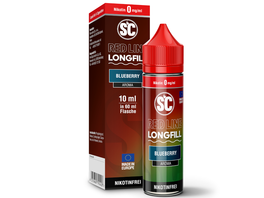 SC Red Line Longfill-Aroma Blueberry 10 ml