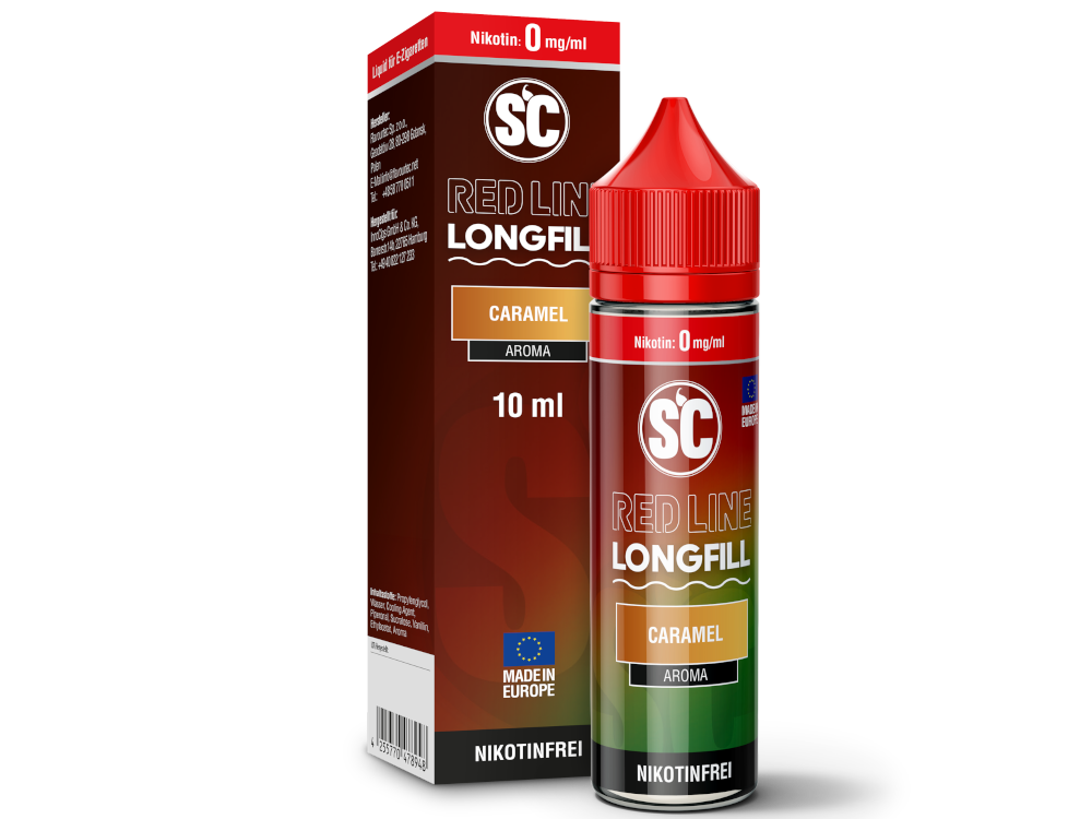 [IC-SCA10RCR-A] SC Red Line Longfill-Aroma Caramel 10 ml