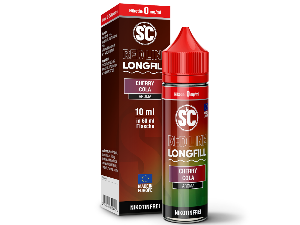 [IC-SCA10RC-A] SC Red Line Longfill-Aroma Cherry Cola 10 ml