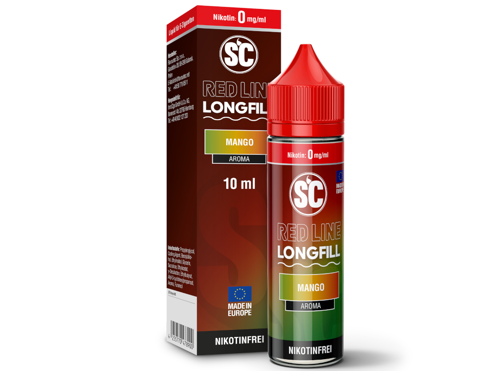 [IC-SCA10RMA-A] SC Red Line Longfill-Aroma Mango 10 ml