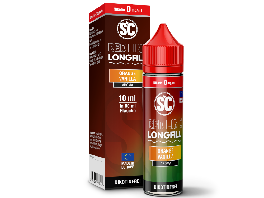 [IC-SCA10RO-A] SC Red Line Longfill-Aroma Orange Vanilla 10 ml