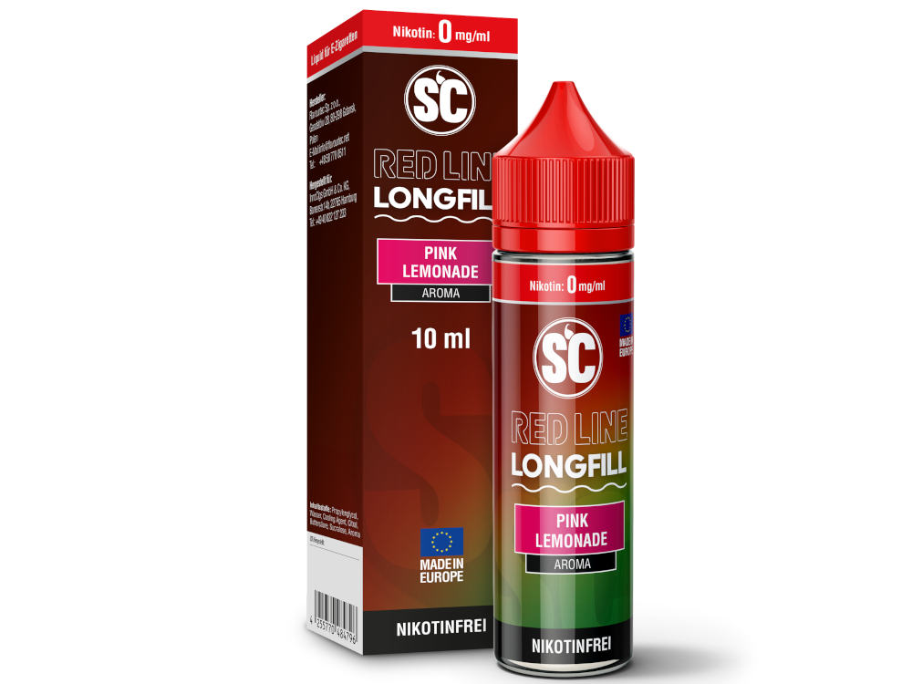 [IC-SCA10RPL-A] SC Red Line Longfill-Aroma Pink Lemonade 10 ml
