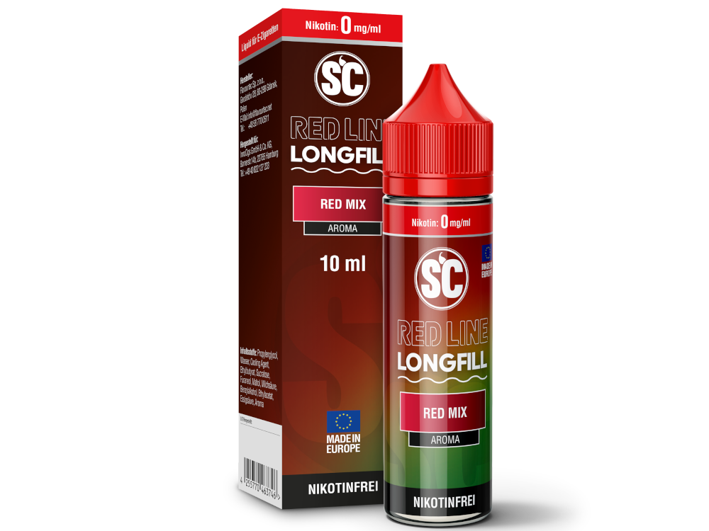 [IC-SCA10RX-A] SC Red Line Longfill-Aroma Red Mix 10 ml