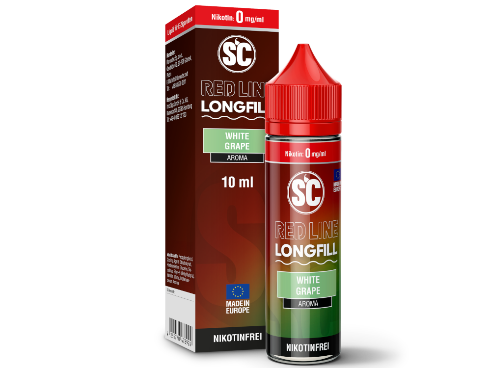 SC Red Line Longfill-Aroma White Grape 10 ml