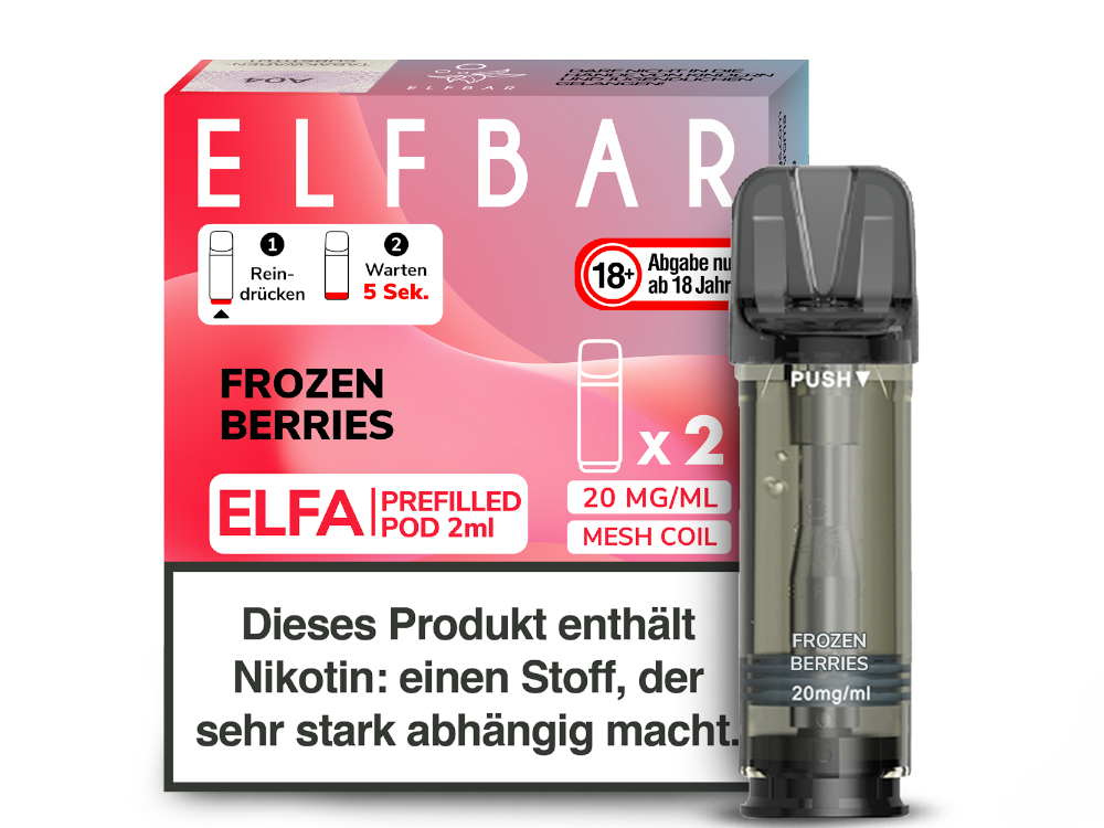 [IC-EBEWEP-61] Elfbar Elfa Pod - Frozen Berries - 20 mg/ml (2 Stück)