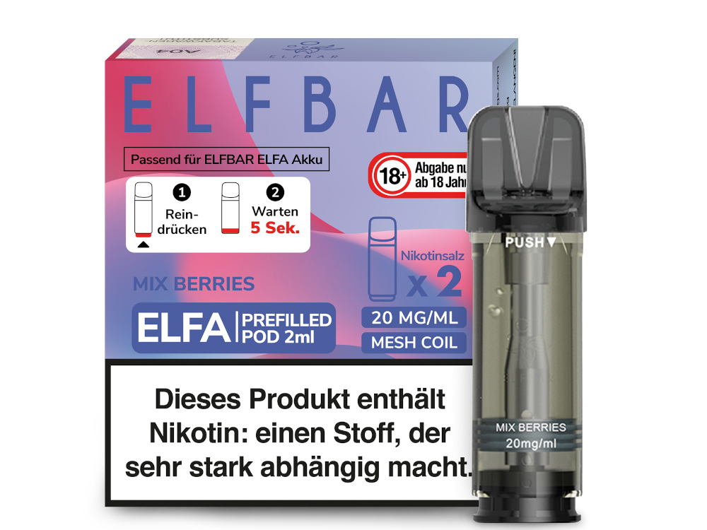 [IC-EBEWEP-77] Elfbar Elfa Pod - Mix Berries - 20 mg/ml (2 Stück)