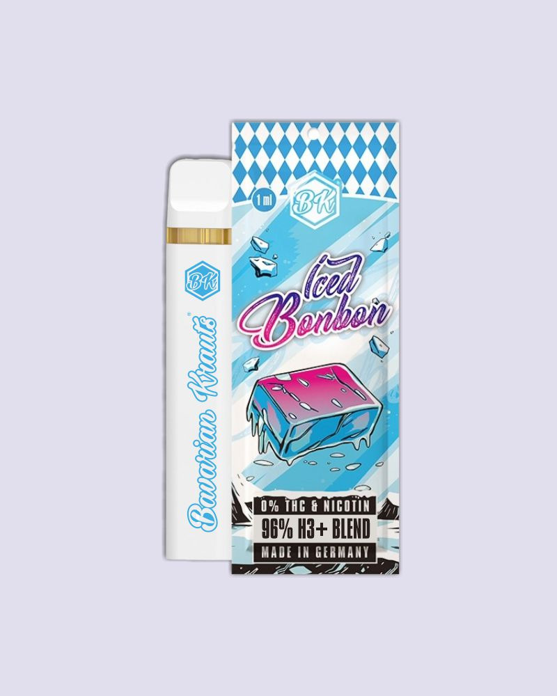 [LL-SRC-389] Bavarian Krauts H2/H3+ Vape Pen 1ml - Iced Bonbon (96% H3+ Blend)