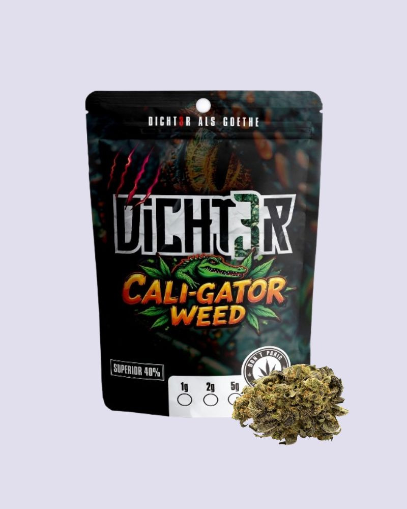 DICHT3R Blüten / Buds - CALI-GATOR WEED (1G)