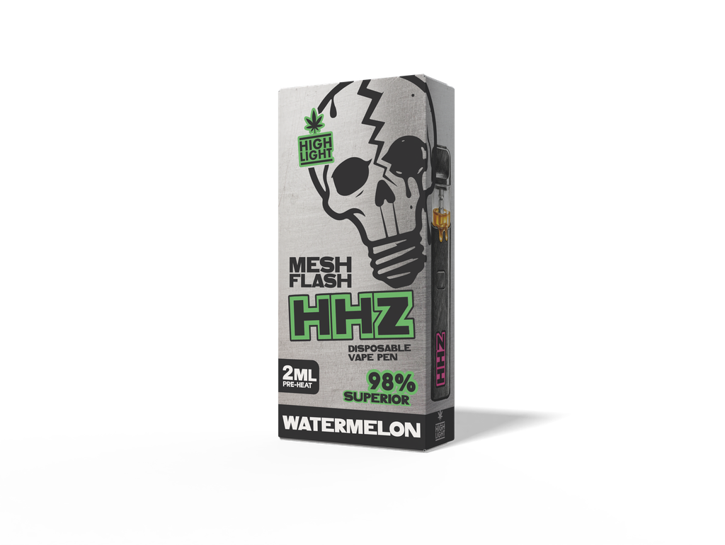 [LL-MF-HHZ-WATERMELON-VE10] MeshFlash 2ml HHZ Superior Vape - Watermelon (10er VE)
