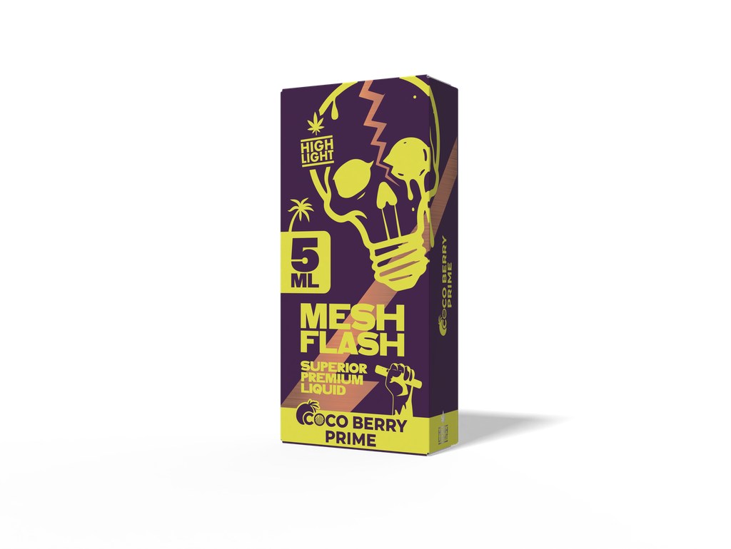 [LL-MF-LIQUID-COCO-BERRY-PRIME-VE10] MeshFlash Premium Superior Liquid 5ml - Coco Berry Prime (10er VE)