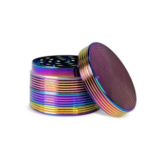 TOBALIQ Metal Herbal Grinder “Rainbow Royal”, 6er Display