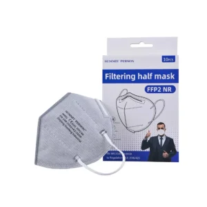 [LL-G52605-20] FFP2 Maske “SUMMIT”, 1er Blister in 10er Box, grau