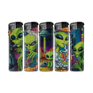 [LL-F41732] TOBALIQ Motivfeuerzeug Pixel Trip