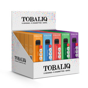 [LL-E41340] TOBALIQ TQ Fly 700 Puffs – 20mg Nikotin – 20er Mix Display