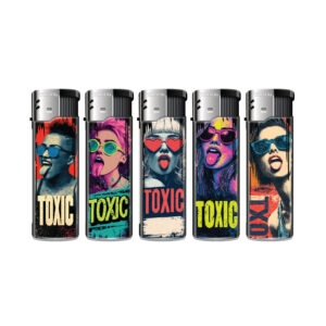 [LL-41713] TOBALIQ Motivfeuerzeug TOXIC