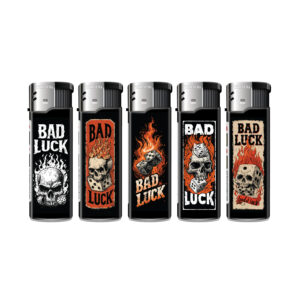 [LL-41715] TOBALIQ Motivfeuerzeug BAD LUCK