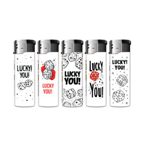[LL-41717] TOBALIQ Motivfeuerzeug LUCKY DEAL