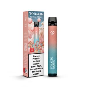[LL-E41707] TOBALIQ Vape Limited Edition – 600 Züge – 20mg Nikotin – Zuckerwatte