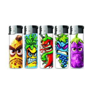 [LL-41692] TOBALIQ Motivfeuerzeug FRUIT FIGHT