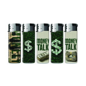 [LL-41687] TOBALIQ Motivfeuerzeug MONEY TALK
