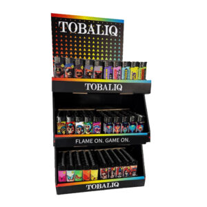 [LL-P9019] TOBALIQ 600er Motive-Feuerzeug Mix Display