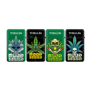 TOBALIQ Jet Flame Feuerzeug GOOD WEED