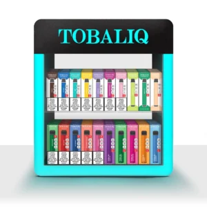 [LL-9010-1] TOBALIQ 100er-Best-MIX 0/10/20 mg – 100 Stück im LED-Cube-Display