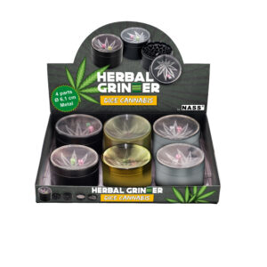 [LL-52782-4] Metal Grinder DICE CANNABIS