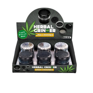 [LL-52782-1] Metal Grinder DARK CANNABIS