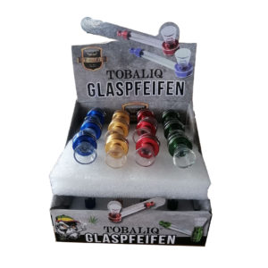 TOBALIQ Glaspfeife Gorilla 64, 12er Display