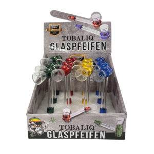 TOBALIQ Glaspfeife Gorilla 65, 12er Display