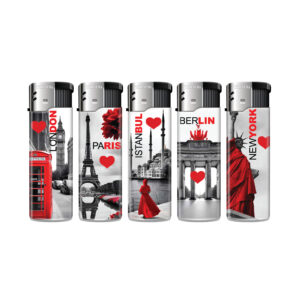 [LL-41467] TOBALIQ Motivfeuerzeug MY CITY