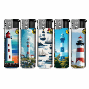 [LL-41466] TQ Motivfeuerzeug LEUCHTTURM