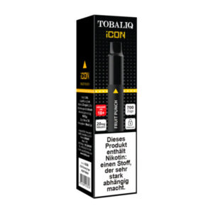TOBALIQ ICON 700 Züge – 20mg Nikotin – Fruit Punch