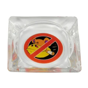 [LL-51119] Glasaschenbecher “Smoking Monkey”, 12er Display