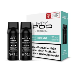 [LL-E41530] TOBALIQ MyPOD – 20mg – 2er Pack (2×600 Züge) – Fresh Mint