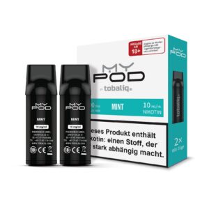 [LL-E41614] TOBALIQ MyPOD – 10mg – 2er Pack (2×600 Züge) – Mint