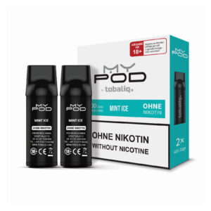 [LL-E41627] TOBALIQ MyPOD – 0mg – 2er Pack (2×600 Züge) – Mint Ice