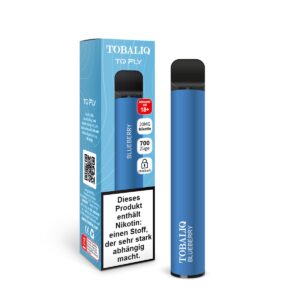 [LL-E41330] TOBALIQ TQ Fly 700 Puffs – 20mg Nikotin – Blüberry