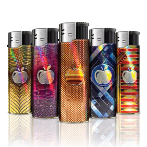 [LL-F41571] TQ ALU-Motivfeuerzeug Precious Apple