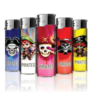 [LL-F41190] TQ ALU-Motivfeuerzeug Pirates
