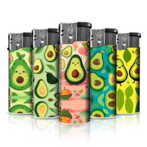 [LL-F41219] TQ Motivfeuerzeug AVOCADOS