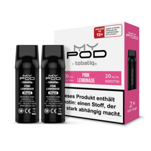 [LL-E41541] TOBALIQ MyPOD – 20mg – 2er Pack (2×600 Züge) – Pink Lemonade