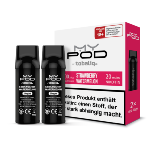 [LL-E41524] TOBALIQ MyPOD – 20mg – 2er Pack (2×600 Züge) – Strawberry Watermelon