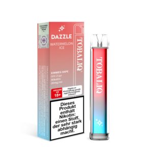 [LL-E41419] TOBALIQ DAZZLE 600Puffs – 20mg Nikotin – WATERMELON ICE