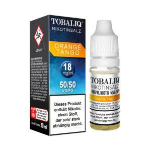 [LL-E40719] TOBALIQ E-Liquid Orange Tango, Nikotinsalz 18mg