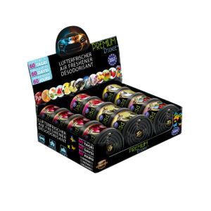 [LL-L40730] Lufterfrischer “Premium D’Sense” 15er Display Mix 3, 6 Aroma