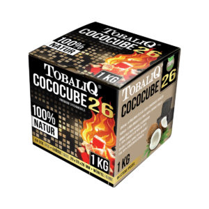 [LL-W40201] TOBALIQ Shishakohle COCOCUBE 26, 1Kg